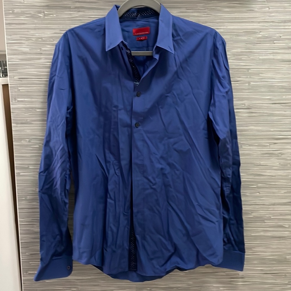 Zara Man Blue Dress Shirt
